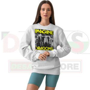 Music merch crewneck featuring Imagine Dragons artwork