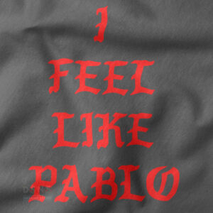Pablo Yeezy Merch Sweatshirt Minimalist Hip-Hop Style