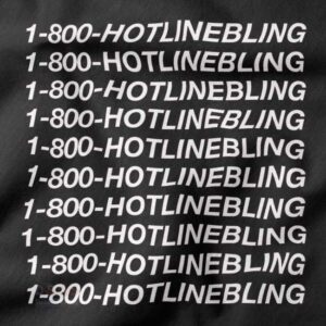 Pink aesthetic Drake Hotline Bling hoodie design