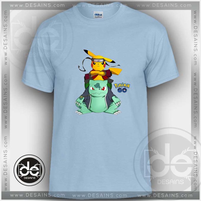 Buy Tshirt Pokemon Go Pika Naruto Tshirt Kids Children and Adult Tshirt