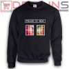 Sweatshirt Police Box Tardis Dr Who Sweater Womens and Sweater Mens