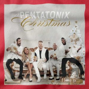 Pop Group Merch Tshirt closeup - Pentatonix Christmas Gifts