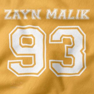 Pop culture crewneck celebrating Zayn Malik 1993