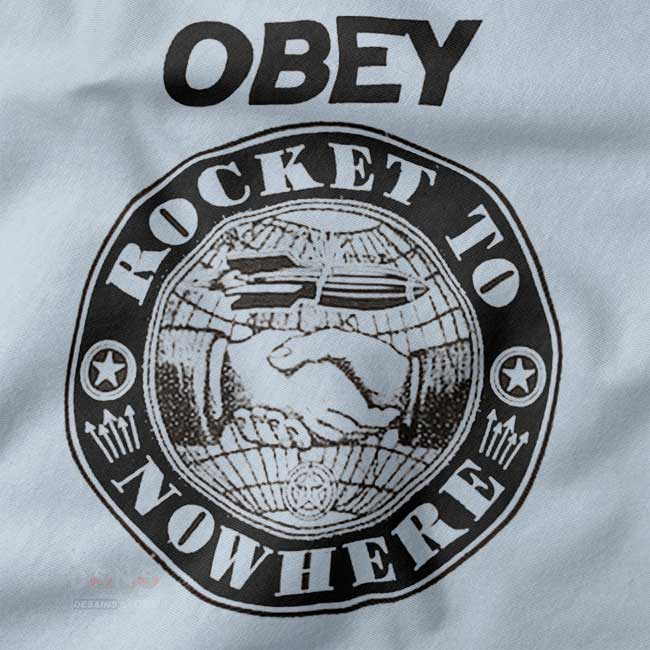 Retro cartoon rocket graphic crewneck in unisex fit