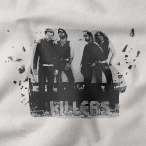 Retro indie rock crewneck inspired by The Killers