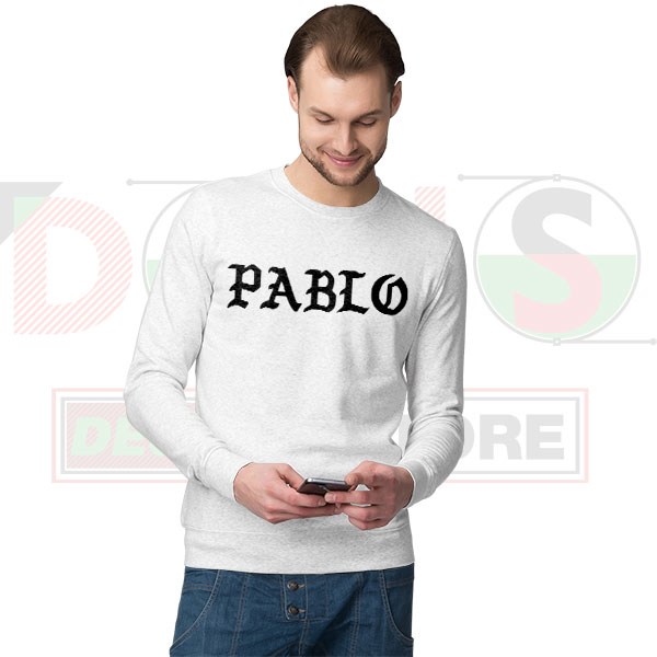 Saint Pablo Kanye West-inspired Yeezy sweatshirt graphic