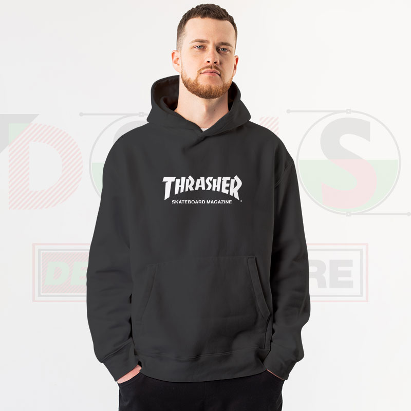 Streetwear hoodie featuring bold skate flame graphic