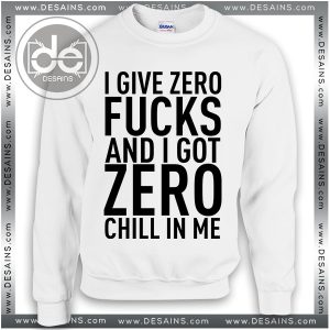 Sweatshirt No Make Up Just Chillin Sweater Womens and Sweater Mens