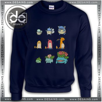 Buy Sweatshirt Evolution Pokemon Sweater Womens and Sweater Mens