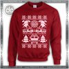 Sweatshirt Firefighter Ugly Christmas Sweater Womens and Sweater Mens
