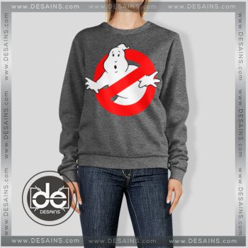 Sweatshirt Ghostbusters Ghost Logo Sweater Womens Sweater Mens