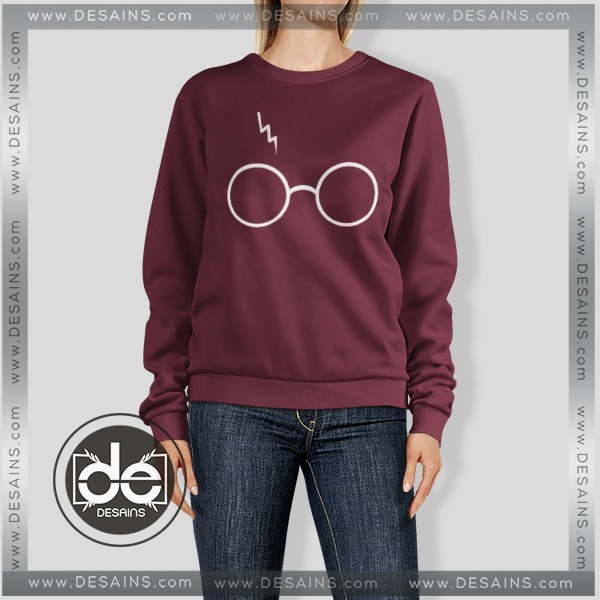 Buy Movie Sweatshirt Harry Potter Glasses Symbol