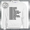 Buy Sweatshirt More Life Goals Sweater Womens and Sweater Mens