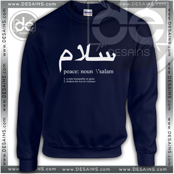 Buy Sweatshirt Peace Definition Sweater Womens and Sweater Mens