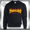 Sweatshirt Thrasher Magazine Fire Logo Sweater Womens Sweater Mens