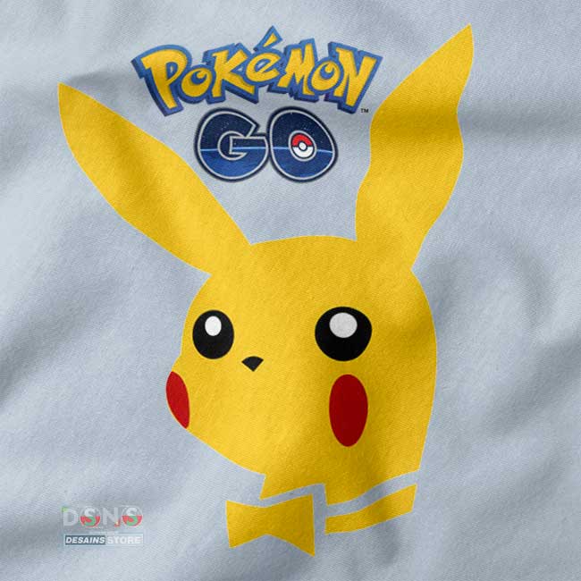 T-shirt - closeup Pikachu Playboy Pokemon