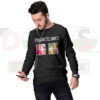 TARDIS Police Box galaxy graphic sweatshirt for Doctor Who fans
