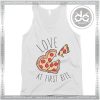 Buy Tank Top Love at First Bite Pizza Tank top Womens and Mens Adult
