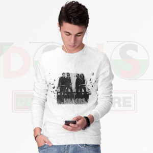 The Killers band sweatshirt with vintage poster design