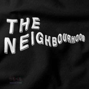 Thenbhd Merch closeup Tshirt - The Neighbourhood Band
