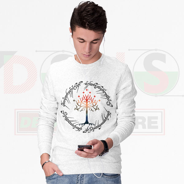 Tree of Gondor sweatshirt The Lord of the Rings design
