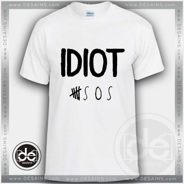 Buy Tshirt 5 Seconds Of Summer Idiot Tshirt mens Tshirt womens