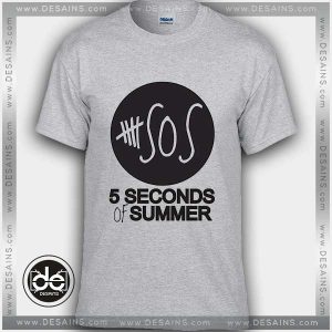 Buy Tshirt 5sos Black Logo Tshirt mens Tshirt womens Tees Size S-3XL