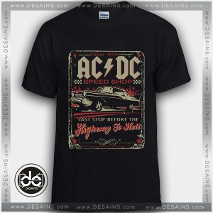 Buy Tshirt ACDC Speed Shop Trade Mark Tshirt mens Tshirt womens Tees