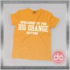 Buy Tshirt Big Orange Nation Tshirt mens Tshirt womens Tees Size S-3XL