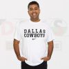 Men’s Dallas Cowboys NFL Nike Logo T-Shirt White