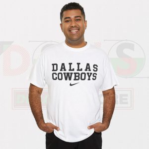 Men’s Dallas Cowboys NFL Nike Logo T-Shirt White