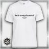 Buy Tshirt Imagine Yoko Art Survival Tshirt mens Tshirt womens Tees size S-3XL