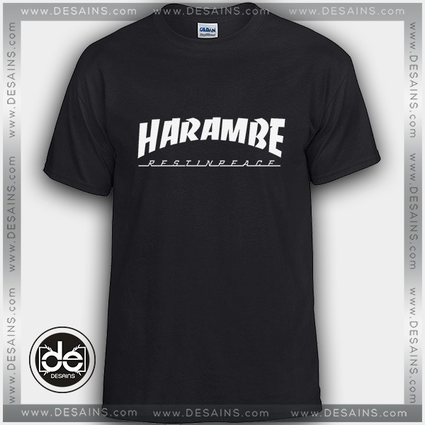 rip harambe t shirt