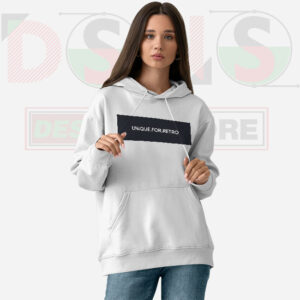 Unique retro hoodie with vintage-inspired graphic