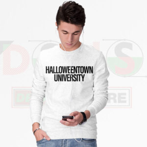 Vintage Halloween Town University movie merch crewneck