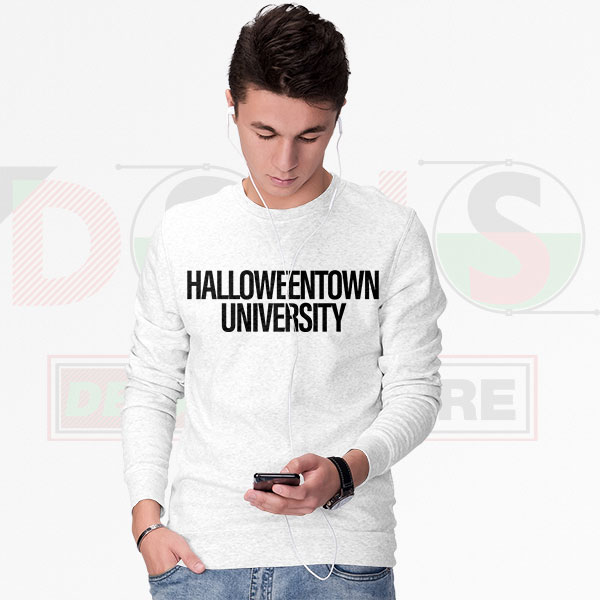 Vintage Halloween Town University movie merch crewneck