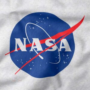 Vintage NASA logo crewneck space apparel for streetwear fans