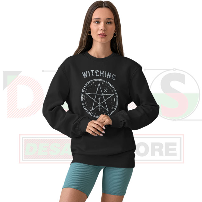 Witching Hour Symbols Sweatshirt aesthetic Halloween gift