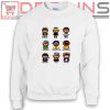 Sweatshirt Wu tang Clan Characters Sweater Womens and Sweater Mens