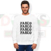 Yeezus Pablo sweatshirt with Kanye West inspired graphic