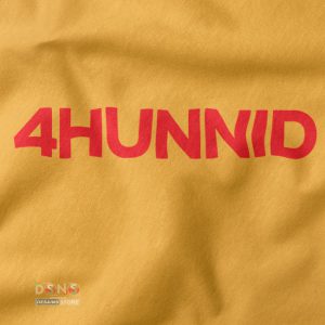 closeup Buy Tshirt - 4Hunnid Logo