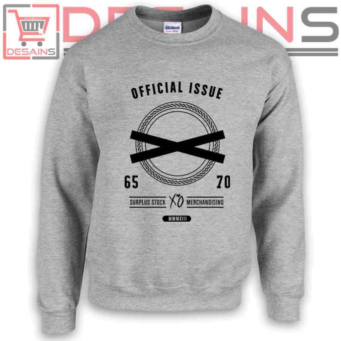 official issue xo the weeknd ovoxo Sweatshirts Sport Grey