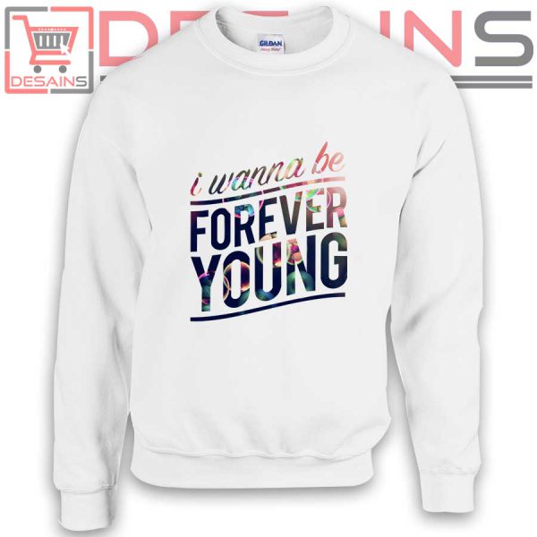 Sweatshirt One Direction I wanna be forever Sweater Womens and Mens