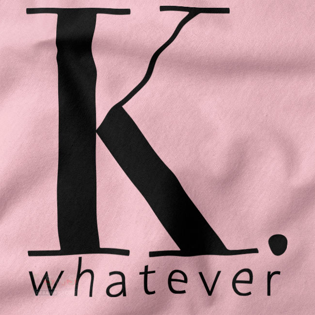 Aesthetic crewneck with modern Klein-inspired logo print