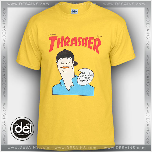 Buy Tshirt Thrasher Gonz Yellow Tshirt Womens Tshirt Mens Tees size S-3XL