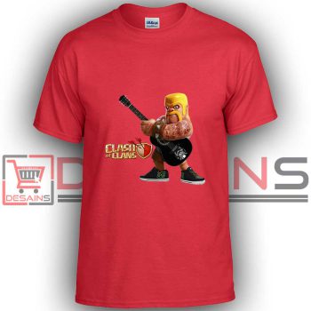 Buy Tshirt Clash Of Clans Barbarian Rock Tshirt Kids Youth and Adult Tshirt Custom