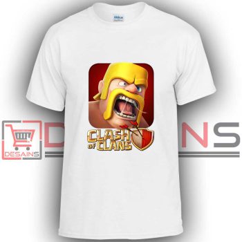 Buy Tshirt Clash Of Clans Barbarian War Tshirt Kids Youth and Adult Tshirt Custom