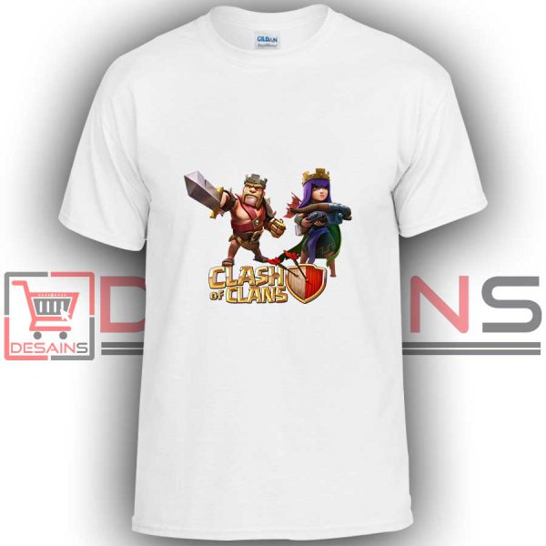 Buy Tshirt Clash Of Clans Couple Tshirt Kids Youth and Adult Tshirt Custom