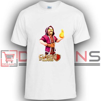 Buy Tshirt Clash Of Clans Wizard Tshirt Kids Youth and Adult Tshirt Custom