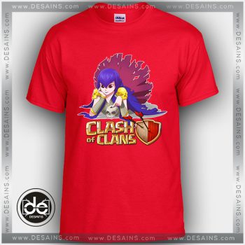 Buy Tshirt Clash of Clans The Witch Tshirt Kids Youth and Adult Tshirt Custom